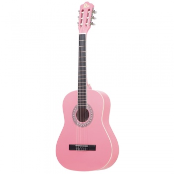 Rio 3/4 size (36'') Junior Classical Guitar - Pink