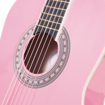 Rio 3/4 size (36'') Junior Classical Guitar - Pink