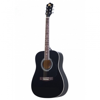 Rio 4/4 size (41'') Acoustic Dreadnought Guitar - Black