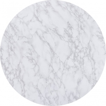 Dallas Round Coffee Table Pair - Marble Effect