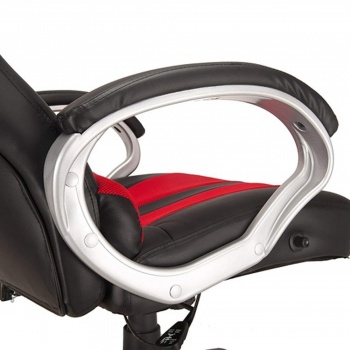 RayGar Deluxe Padded Sports Racing, Gaming & Office Chair - Red