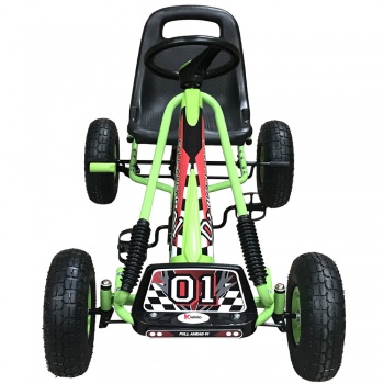 Kiddo Kids Racer Pedal Go-Kart 4-8 Years - Green