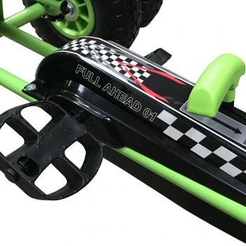 Kiddo Kids Racer Pedal Go-Kart 4-8 Years - Green