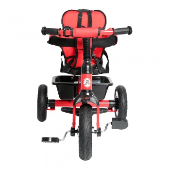 Kiddo Trike 4-in-1 Improved Smart Design with Added Features - Red