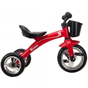 Kiddo Kids Trike 3 Wheel Childrens Ride On Tricycle - Red