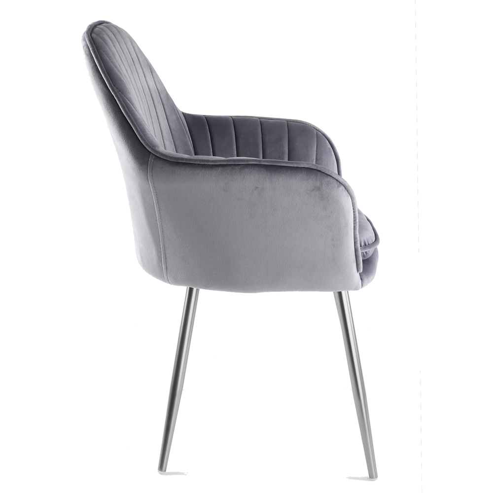 Genesis Muse Fluwelen Stoffen Tub Stoel Met Gouden Afwerking Metalen Buis Benen (Teal