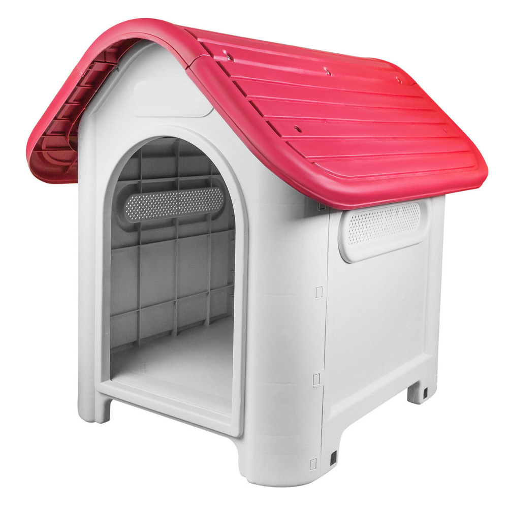 RayGar Plastic Pet Kennel - Red