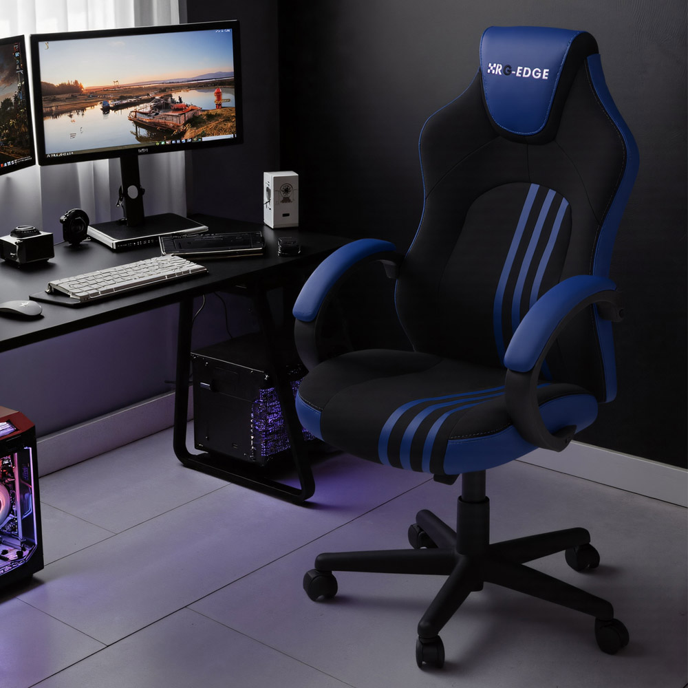 RG-EDGE Gaming Style Office Computer Chair – Ergonomic Swivel Desk ...