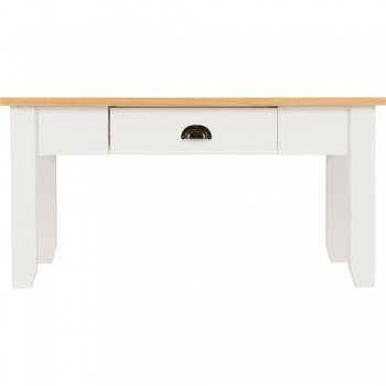 Ludlow Coffee Table - White & Oak