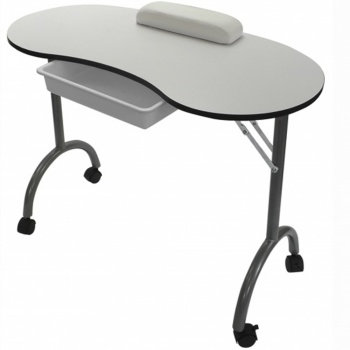 RayGar Manicure Nail Beauty Table - White