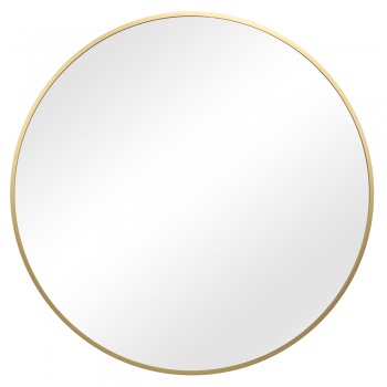 PANDORA Gold Round Mirror - 80cm Large