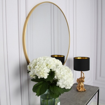 PANDORA Gold Round Mirror - 60cm Small